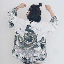 Load image into Gallery viewer, Womens tops and blouses 2020 harajuku kawaii shirt Japanese streetwear outfit kimono cardigan female yukata blouse women AZ004