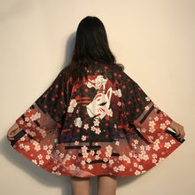 Load image into Gallery viewer, Womens tops and blouses 2020 harajuku kawaii shirt Japanese streetwear outfit kimono cardigan female yukata blouse women AZ004