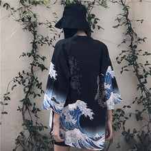 Load image into Gallery viewer, Womens tops and blouses 2020 harajuku kawaii shirt Japanese streetwear outfit kimono cardigan female yukata blouse women AZ004
