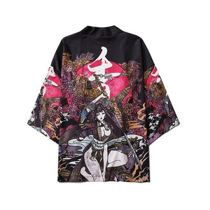 Womens tops and blouses 2020 harajuku kawaii shirt Japanese streetwear outfit kimono cardigan female yukata blouse women AZ004